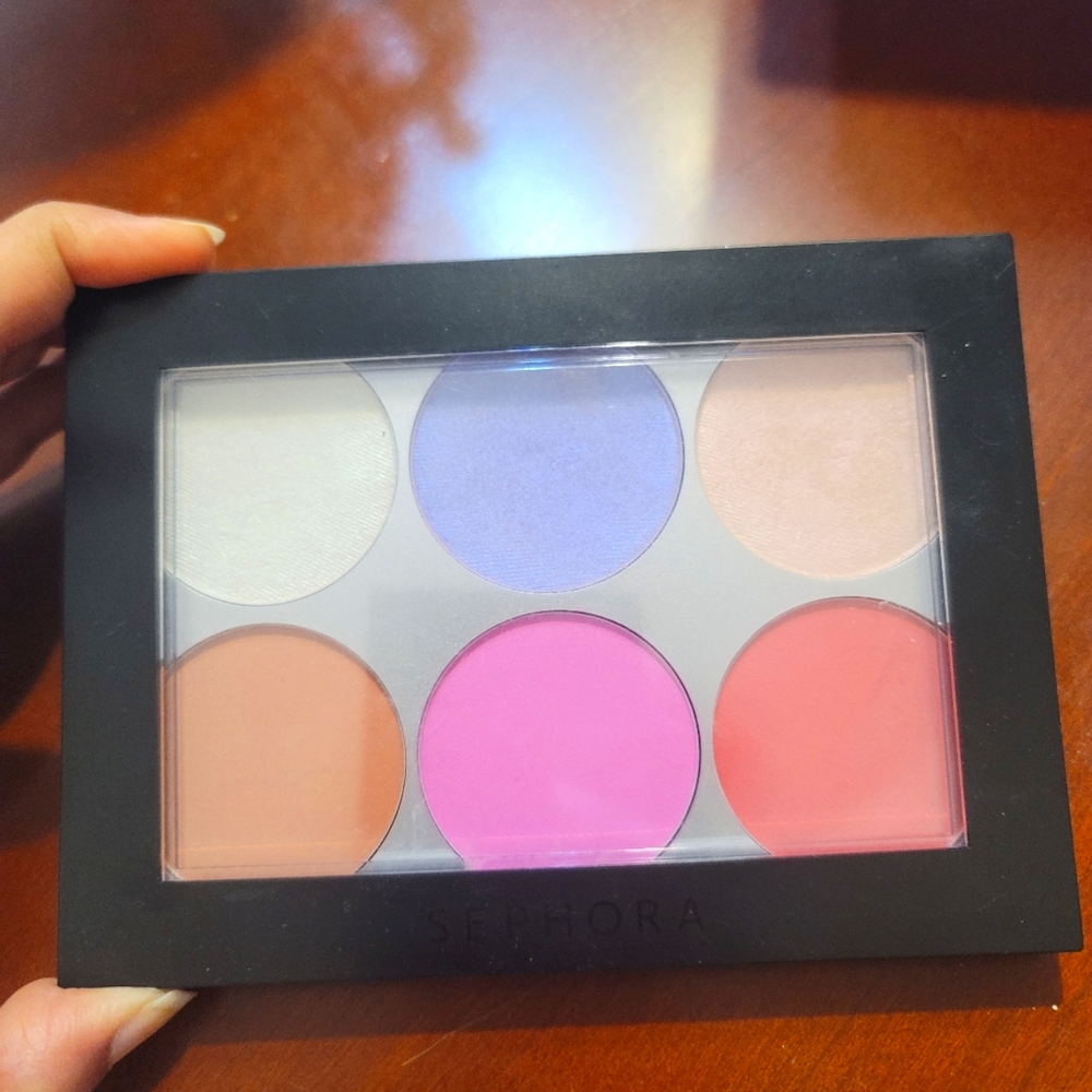 SEPHORA Holographic Face & Cheek Palette